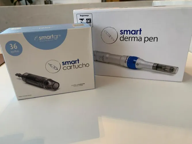 CANETA SMART DERMA PEN + CARTUCHOS