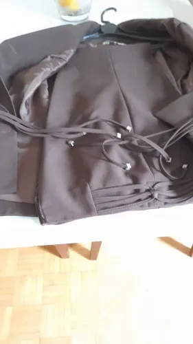 Conjunto Social Feminino Marrom