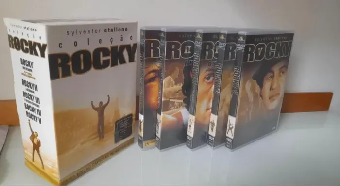 EDIÇÃO DE COLECIONADOR Box DVDs Rocky Balboa