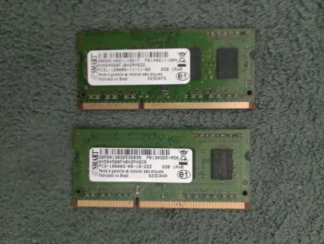 Memória RAM SMART 2GB DDR3 para Notebook