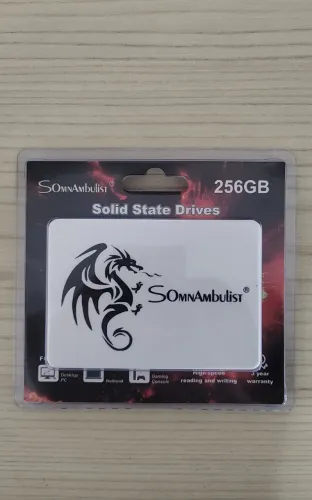 SSD Somnambulist 256GB - NOVO