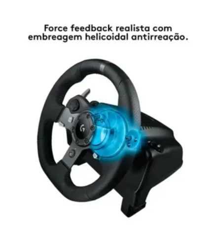 Volante Logitech G920 Driving Force para Xbox Series XS, Xbox One e PC NOVO LACRADO 
