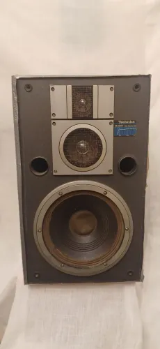 CAIXA DE SOM TECHNICS SB-G210B FUNCIONANDO PRECISANDO RESTAURO EXTERNO
