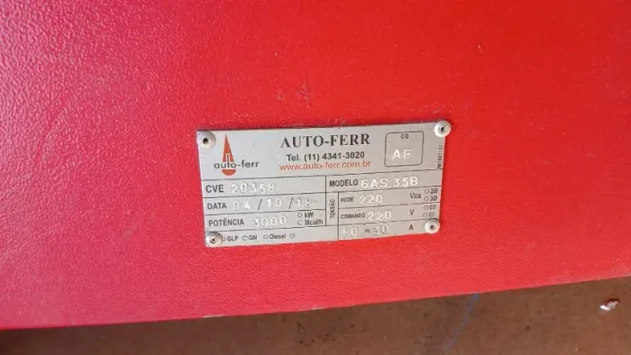 Queimador de caldeira arautherm usado