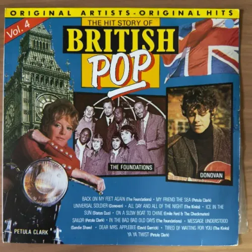 Various - The Hit Story Of British Pop Vol. 4 Vinil (usado)