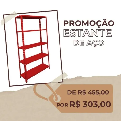 estante de aço- estante multifuncional- estante garagem