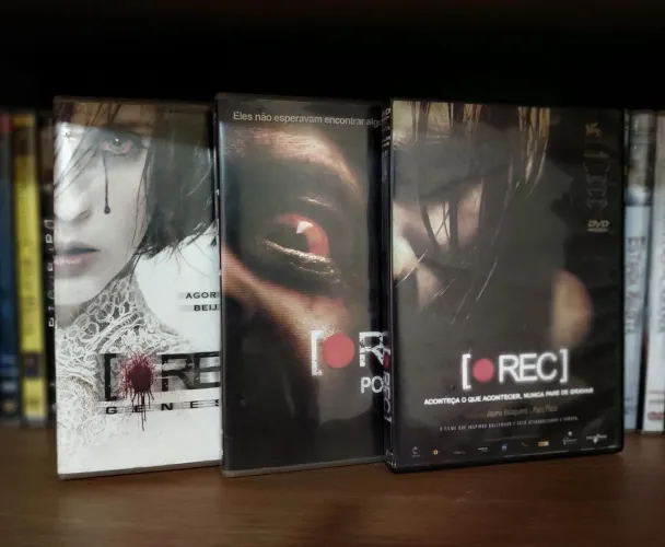 Rec 1, 2 e 3 + Quarentena - DVD Original Coleção Completa - Terror