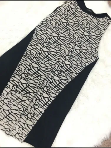 Vestido malha calvin klein