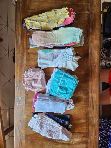 Lote roupas 3 a 6 meses