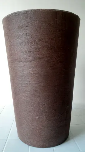 Vaso alto para planta de polietileno 