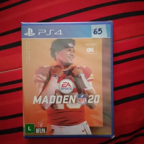 JOGO PS4 MADDEM NFL 20 LACRADO