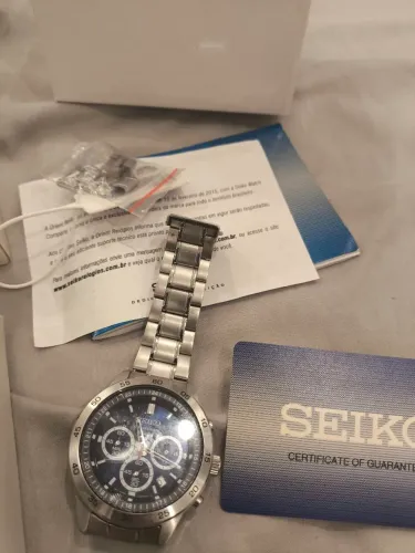 Relógio Seiko crhonograph 100m