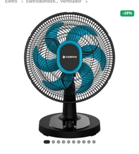 Ventilador de Mesa Cadence - vtr420 110v