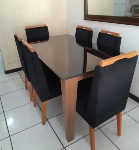 Mesa de jantar 6 lugares