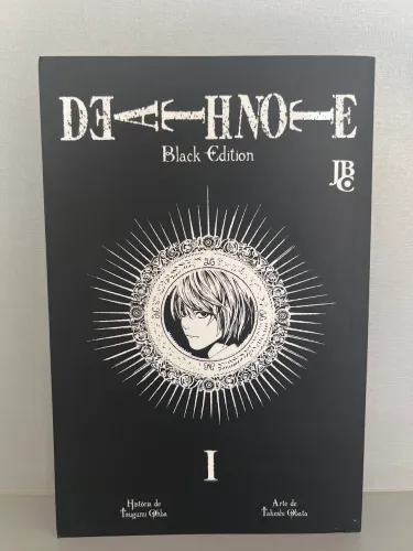Livro Mangá Death Note Black Edition Volume 1 em perfeito estado