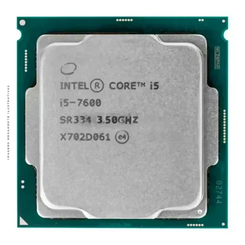 Kit i5 7600 + 8GB DDR4 + Placa-mãe - PC rápido e confiável
