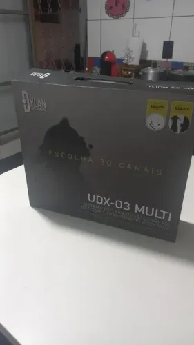 Microfone Sem Fio UDX-03 Multi Novo na Caixa
