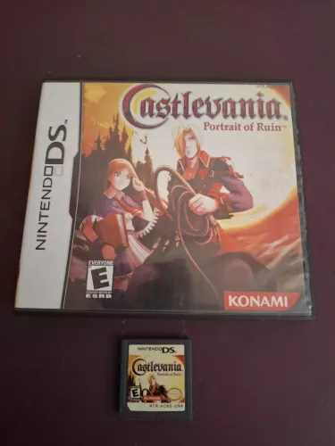 Castlevania: Portrait of Ruin - Nintendo - jogo repro DS
