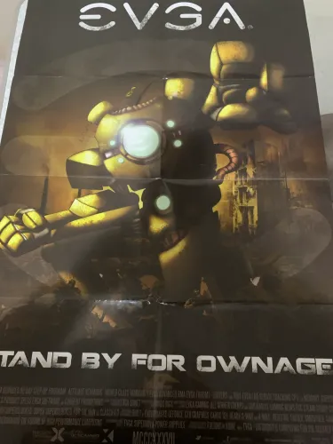 Pôster Stand By For Ownage Evga - Inglês