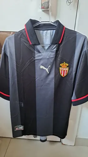 Camisa de.fime de futebol do Monaco- FRA 