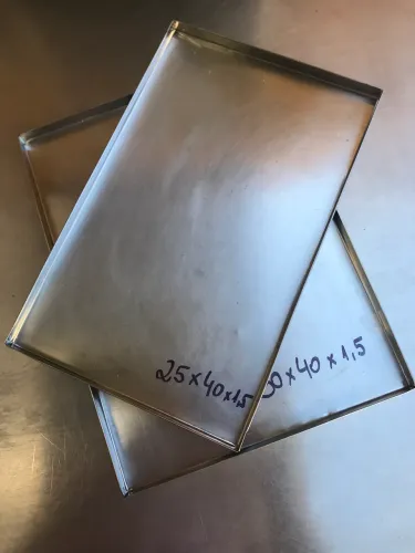 Formas / bandejas de inox 