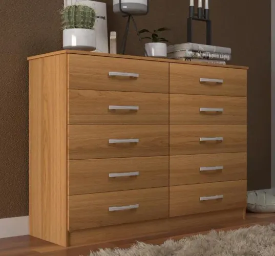 CÔMODA 10 GAVETAS AUSTIN PAGUE NA ENTREGA 