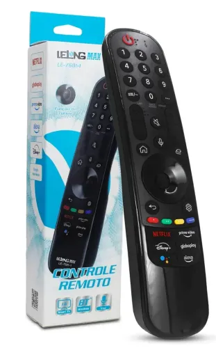 Controle Remoto Magic Com Mause e Comando de Voz - Novo