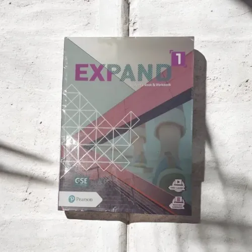 Livro de Inglês Expand 1 Student's Book & Workbook