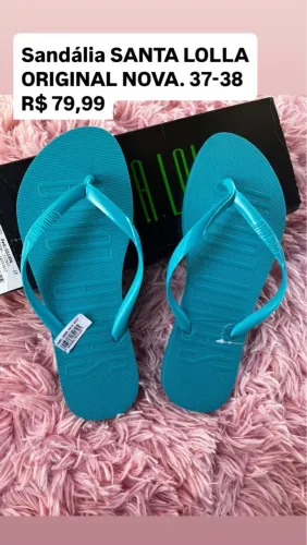 Sandália Santa Lolla Original 37-38