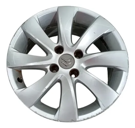 Roda Aro 16 Liga Leve 4 Furro Citoen C4 Grand Picasso 2012 Prateado
