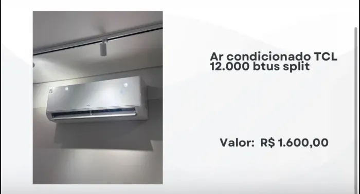 Ar condicionado TCL 12000 Btus 