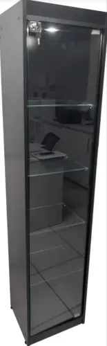 Armário expositor vitrine com iluminação led 