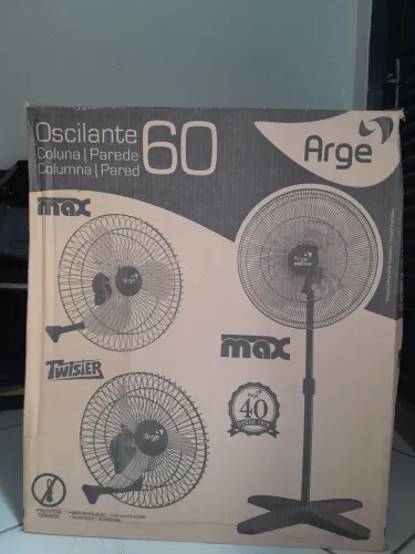 Vendo ventilador de parede 60cm 200watts novo