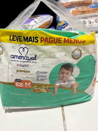 Fralda Amorável premium 