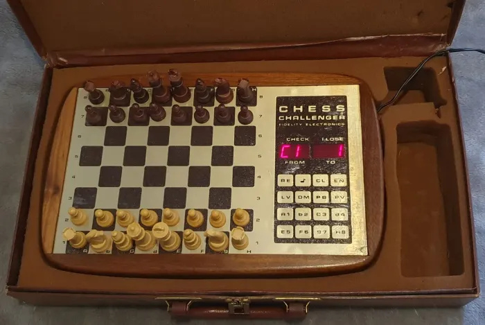 Xadrez Eletronico Chess Challenger 10 Fidelity Electronics - 1978