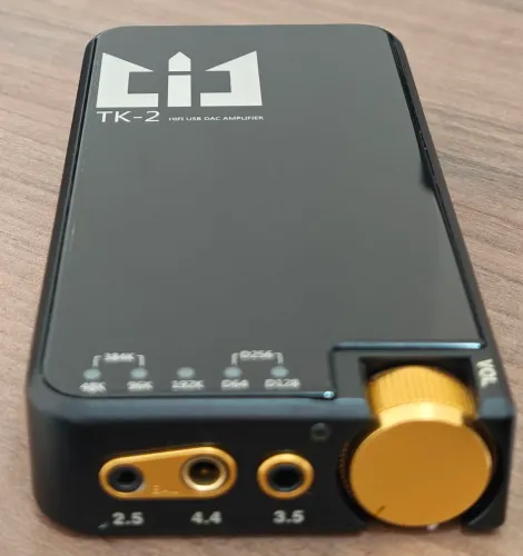 TRI TK2 DAC AMP Hi-Res 1250mW Balanceado Completo