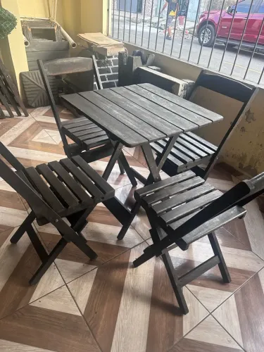Mesa bistro 4 cadeiras