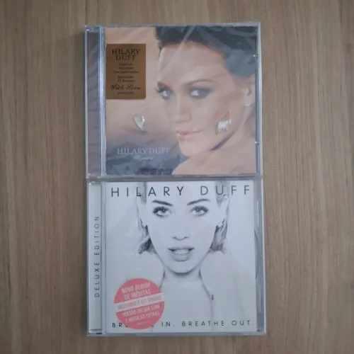 Hilary Duff - Kit com 2 cd's (Dignity + Breathe In. Breathe Out)