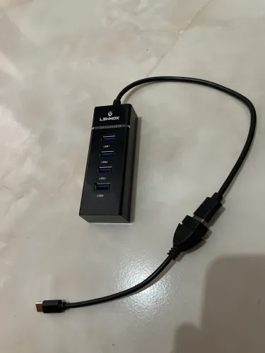 CABO HUD 4 PORTAS + OTG TIPO C