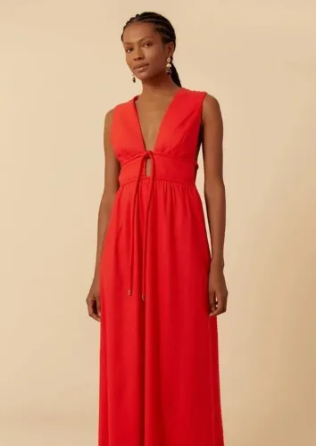 Vestido longo- Dress To - Tamanho M - Nunca usado