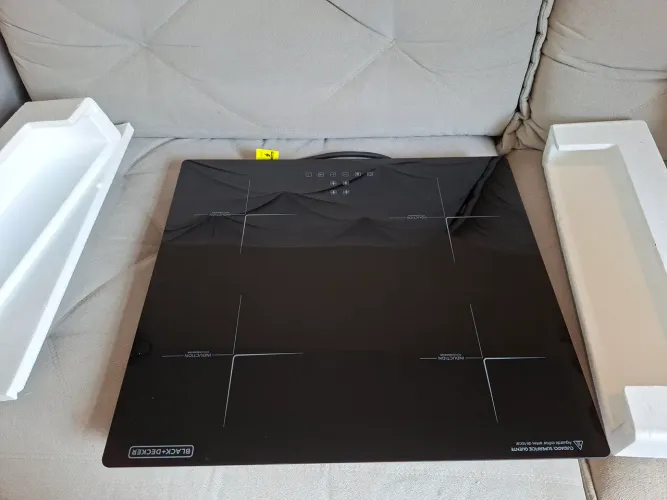 Cooktop de indução Black Decker NOVO