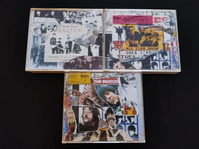 Coleção Combo Lote Box Set The Beatles - Anthology 1, 2 e 3 Duplos Importados Lennon