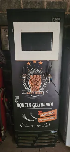 Vendo freezer kegerator 2 torneiras
