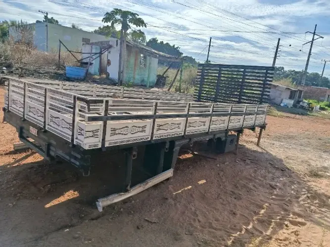 Carroceria de madeira para caminhão 3/4