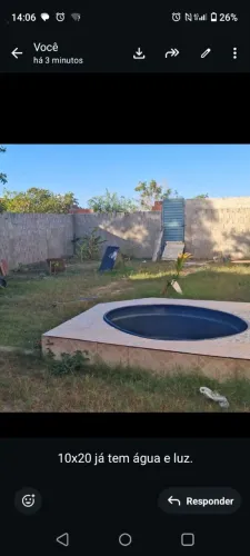 Vendo casa (pontal) e um ( terreno )em marechal.