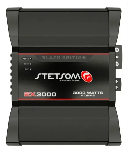Módulo Amplificador Digital Stetsom EX3000 Black Edition
