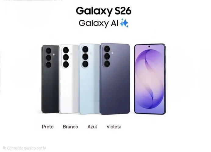 S26 256GB 12GB no Plano Claro 150GB