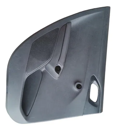 Forro De Porta Traseiro Esquerdo Peugeot 208 2017 Original Preto