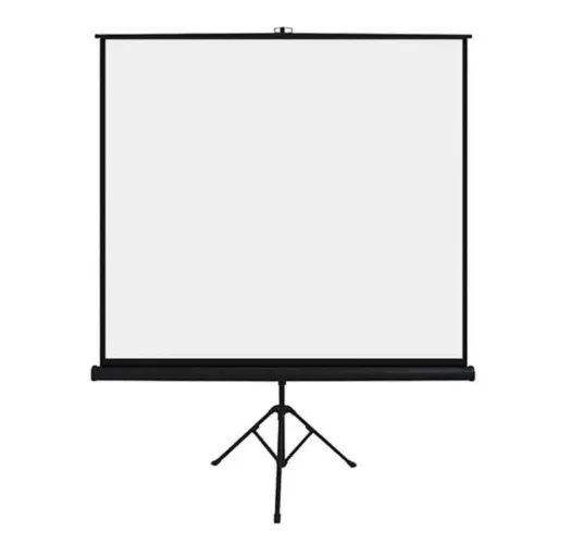 Tela de Projeção Multi Tripé 180cm x 180cm Pra vender hoje!