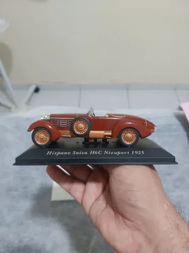 Miniatura Spano Suiza H6C Nieuport 1925.